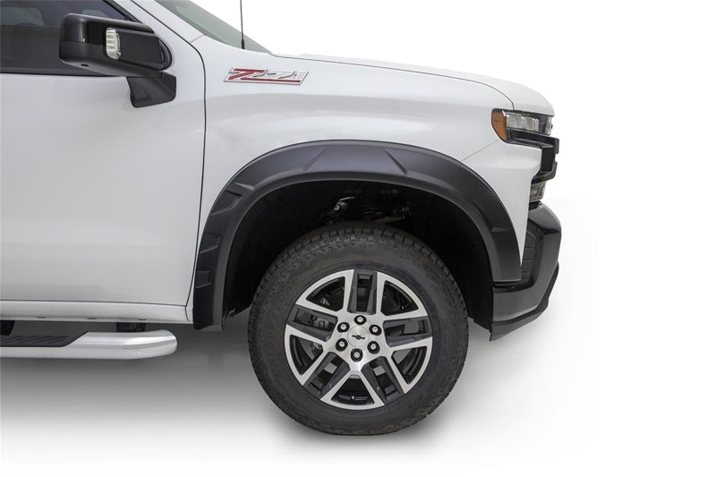 Bushwacker 2019 Chevrolet Silverado 1500 DRT Style Flares 4pc - Black