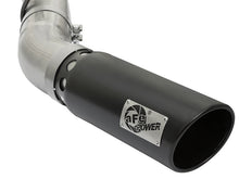 Load image into Gallery viewer, aFe LARGE BORE HD 4in 409-SS DPF-Back Exhaust w/Black Tip 2017 GM Duramax V8-6.6L (td) L5P