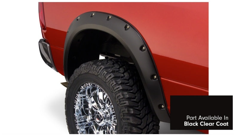 Bushwacker 16-18 Dodge Ram 2500 Fleetside Pocket Style Flares 4pc 76.3/98.3in Bed - Black CC