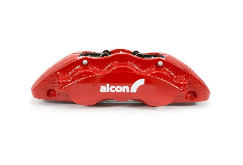 Alcon Ford 2019+ Ranger / 2020+ Bronco 350x34mm Rotors 6-Piston Red Calipers Front Brake Upgrade Kit