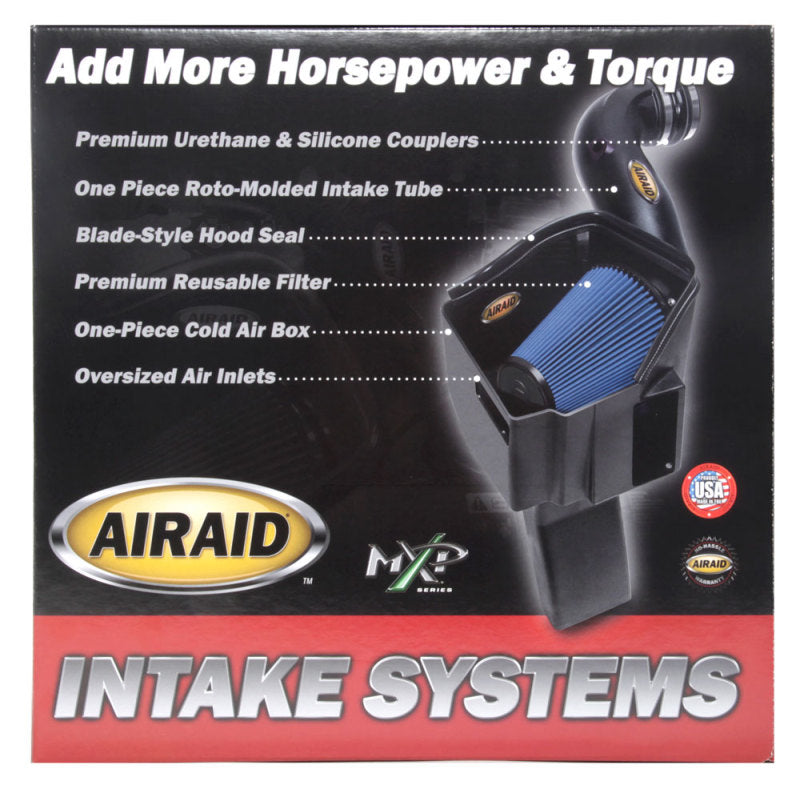 Airaid 08-09 Pontiac G8 6.0L/6.2L Cold Air Dam Intake System (Dry / Black Media)