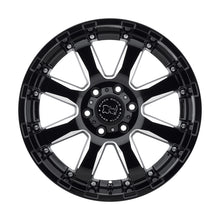 Load image into Gallery viewer, Black Rhino Sierra 18x9.0 6x135 ET12 CB 87.1 Gloss Black w/Milled Spokes Wheel