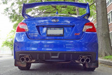 Load image into Gallery viewer, Rally Armor 15+ Subaru WRX &amp; STi Sedan Only UR Black Mud Flap w/ White Logo