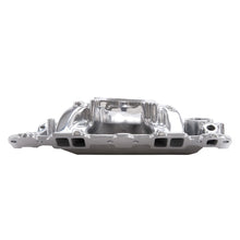 Load image into Gallery viewer, Edelbrock SBC Perf Air Gap Manifold Polished