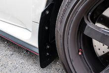 Load image into Gallery viewer, Rally Armor 17-18 Honda Civic Type R (Type R Only) UR Black Mud Flap w/ White Logo