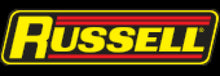 Load image into Gallery viewer, Russell Performance Adpt Fitting 3/8in SAE Qck Dis Male to #8 SAE Port Male Swvl End 90 Deg Blk Anod