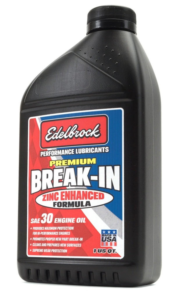 Edelbrock Sae 30 Break In Oil (Single Quart)