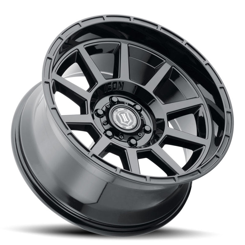 ICON Recoil 20x10 5x150 -24mm Offset 4.5in BS Gloss Black Wheel