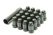 Load image into Gallery viewer, Wheel Mate Muteki Closed End Lug Nuts - Black Chrome 12x1.25