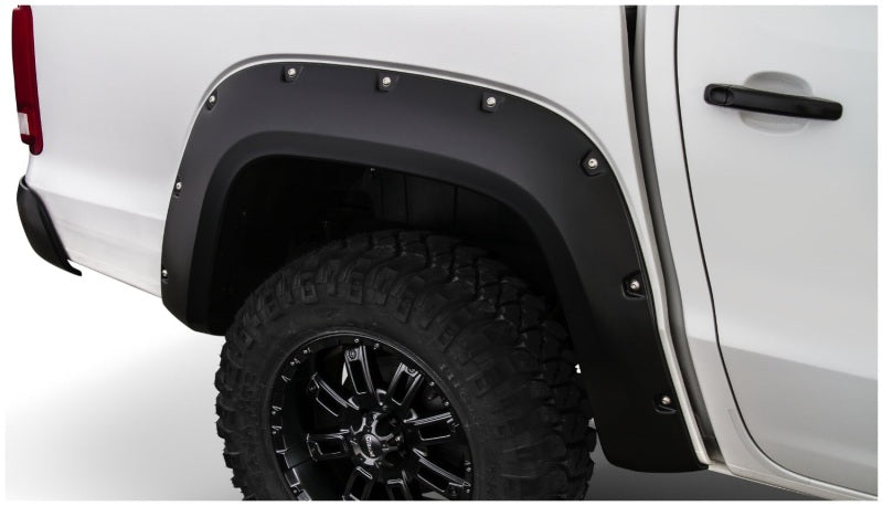 Bushwacker 17-18 Volkswagen Amarok Pocket Style Flares 2pc Diesel 61.2in Bed - Black