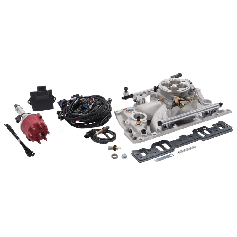 Edelbrock Pro Flo 4 EFI Kit Small Block Chevrolet w/ Vortec/E-Tec Cylinder Heads