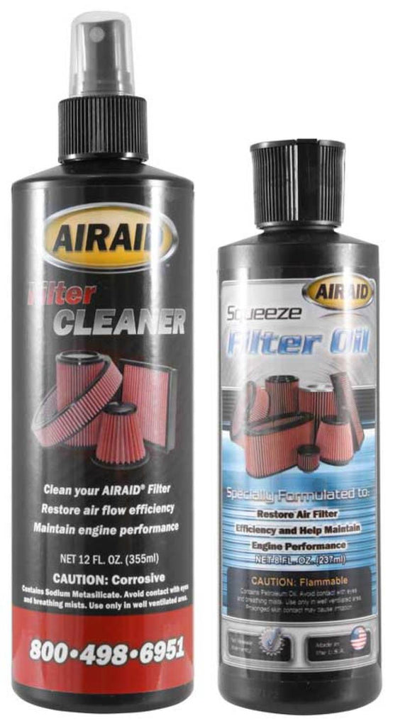 Airaid Renew Kit - 12oz Cleaner / 8oz Squeeze Oil - Blue