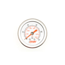 Load image into Gallery viewer, DeatschWerks 0-100 PSI 1/8in NPT Mechanical Fuel Pressure Gauge