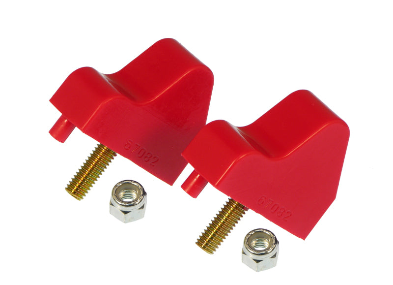 Prothane 70-81 Chevy Camaro Bump Stop Kit - Red