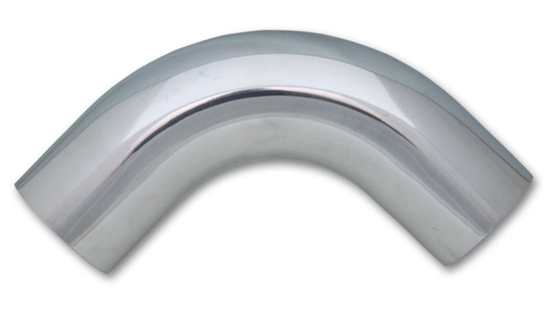 Vibrant 2.75in O.D. Universal Aluminum Tubing (90 degree bend) - Polished