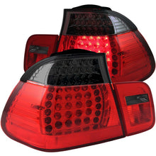 Load image into Gallery viewer, ANZO 2002-2005 BMW 3 Series E46 LED Taillights Red/Smoke