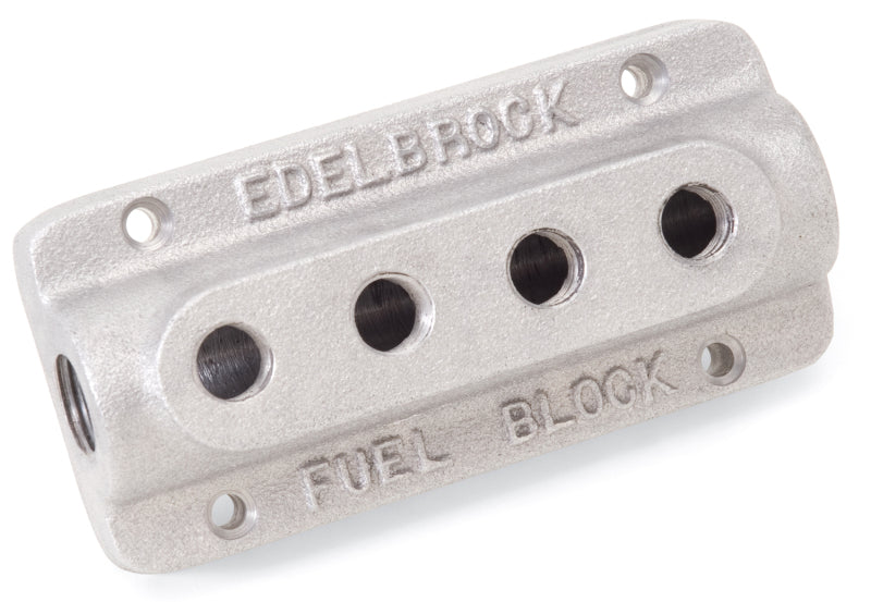 Edelbrock Fuel Block Quad As Cast