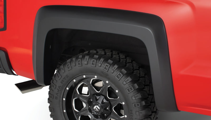 Bushwacker 2019 Chevrolet Silverado 15 Extend-A-Fender Style Flares 4pc 78.8 Bed  - Black