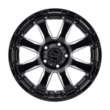 Load image into Gallery viewer, Black Rhino Sierra 18x9.0 5x139.7 ET00 CB 78.1 Gloss Black w/Milled Spokes Wheel