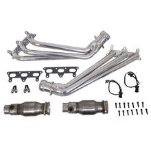 Load image into Gallery viewer, BBK 10-11 Camaro V6 Long Tube Exhaust Headers With Converters - 1-5/8 Silver Ceramic