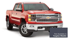 Load image into Gallery viewer, Bushwacker 16-16 Chevy Silverado 1500 Fleetside Pocket Style Flares 4pc - Tungsten