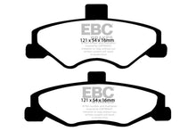 Load image into Gallery viewer, EBC 98-02 Chevrolet Camaro (4th Gen) 3.8 Redstuff Rear Brake Pads