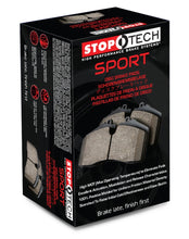 Load image into Gallery viewer, StopTech Sport 12-17 Volkswagen CC Front Brake Pads