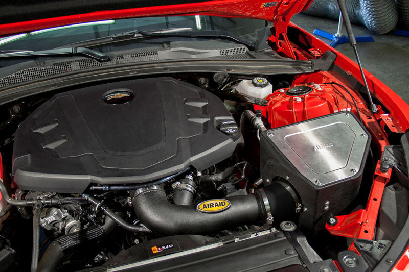 Airaid 2016 Chevrolet Camaro V6-3.6L F/I Intake System w/ Tube (Oiled / Red Media)