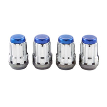 Load image into Gallery viewer, McGard SplineDrive Lug Nut (Cone Seat) M12X1.25 / 1.24in. Length (4-Pack) - Blue Cap (Req. Tool)