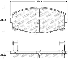 Load image into Gallery viewer, StopTech Performance 87-92 MK3 Supra Front Brake Pads