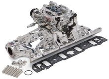 Load image into Gallery viewer, Edelbrock Manifold And Carb Kit Performer RPM Small Block Ford 289-302 Endurashine Finish