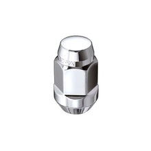 Load image into Gallery viewer, McGard Hex Lug Nut (Cone Seat Bulge Style) M12X1.5 / 3/4 Hex / 1.45in. Length (4-Pack) - Chrome