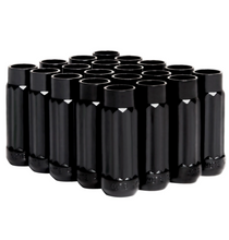 Load image into Gallery viewer, BLOX Racing 12-Sided P17 Tuner Lug Nuts 12x1.5 - Black Steel - Set of 20