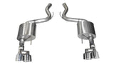 Corsa 18-19 Ford Mustang V8 5.0L 3in Axle-Back Dual Rear Exit w/ 4in Polished Pro-Series Tips