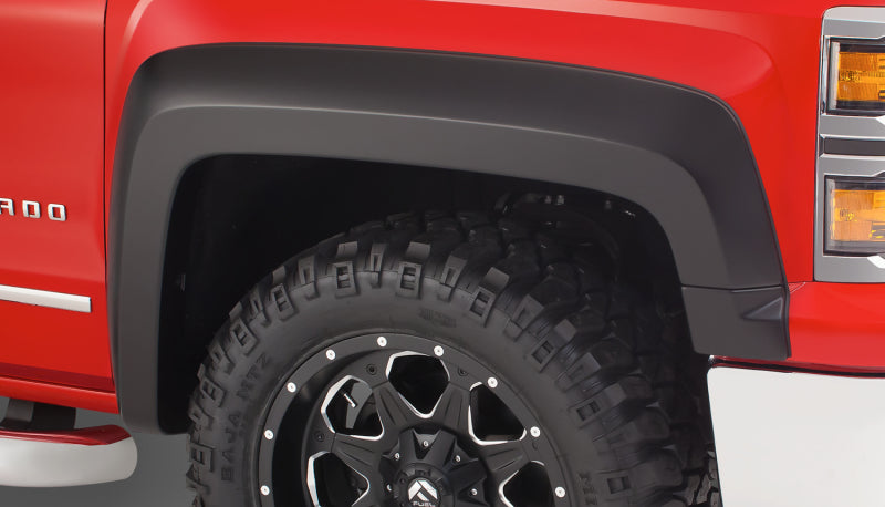 Bushwacker 2019 Chevrolet Silverado 15 Extend-A-Fender Style Flares 4pc 78.8 Bed  - Black