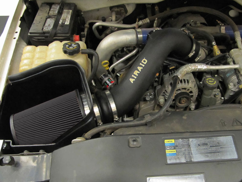 Airaid 01-04 GM 2500/3500 Pickup / 6.6L DSL MXP Intake System w/ Tube (Dry / Black Media)