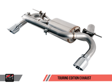 Load image into Gallery viewer, AWE Tuning BMW F3X 340i Touring Edition Axle-Back Exhaust - Diamond Black Tips (90mm)