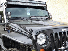 Load image into Gallery viewer, Rigid Industries Jeep JK - 20in E/SR-Series Bar Hood Mount Kit