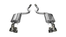 Load image into Gallery viewer, Corsa 15-16 Ford Mustang GT 5.0 3in Axle Back Exhaust Polish Quad Tips (Touring)