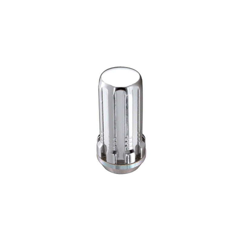 McGard SplineDrive Lug Nut (Cone Seat) 1/2-20 / 1.60in. Length (4-Pack) - Chrome (Req. Tool)