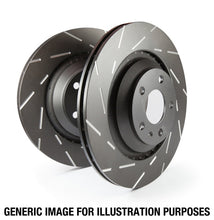 Load image into Gallery viewer, EBC 92-94 Acura Integra 1.7 Vtec USR Slotted Rear Rotors