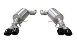 Corsa 05-08 BMW M5 E60 Black Sport Axle-Back Exhaust