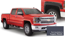 Load image into Gallery viewer, Bushwacker 16-16 Chevy Silverado 1500 Fleetside Pocket Style Flares 4pc - Tungsten