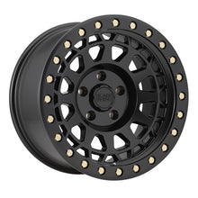 Load image into Gallery viewer, Black Rhino Primm 17x9.0 5x127 ET00 CB 71.6 Matte Black w/Brass Bolts Wheel