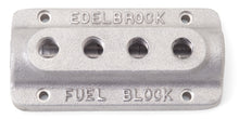 Load image into Gallery viewer, Edelbrock Fuel Block Quad As Cast