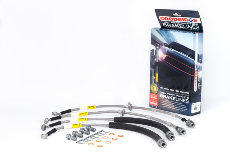 Goodridge 16-17 Chevrolet Camaro LT (w/ Brembo Calipers) SS Brake Lines