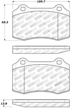 Load image into Gallery viewer, StopTech Performance 00-06 Jaguar S Typre R / XJ R / XJR-S / XJ Sport Rear Brake Pads