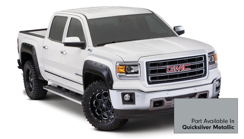 Bushwacker 15-15 GMC Sierra 1500 Pocket Style Flares 4pc - Quicksilver