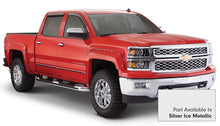 Load image into Gallery viewer, Bushwacker 16-17 Chevy Silverado 1500 Fleetside Pocket Style Flares 4pc - Quicksilver