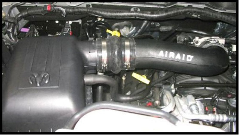 Airaid 02-08 Dodge Ram 4.7L Airaid Jr Intake Kit - Oiled / Red Media